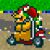 Bowser in Mario Kart