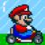 Mario in Mario Kart